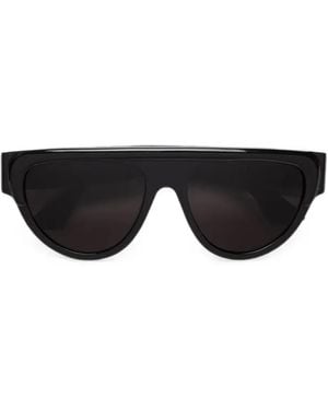 Marni Flat-Top Geometric-Frame Sunglasses - Black