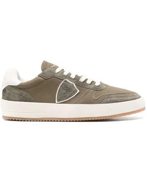 Philippe Model ロゴパッチ スニーカー - ホワイト