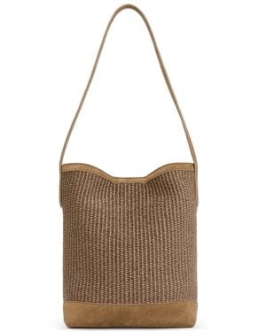Mansur Gavriel Small Everyday Cabas Tote Bag - Brown