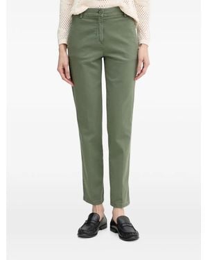 Benetton Pantalon Chino À Coupe Droite - Green
