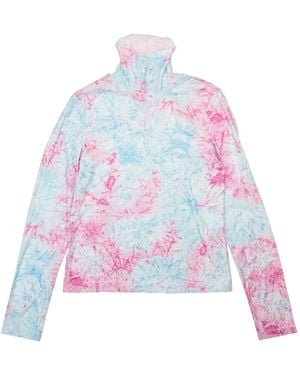 CALLIPYGIAN Top Met Tie-Dye - Wit