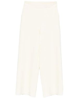 La Petite Robe Di Chiara Boni Cropped Broek - Wit