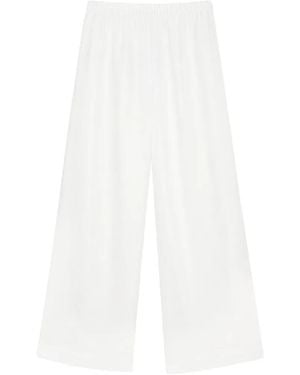Anine Bing Roslyn Palazzo Pants - White