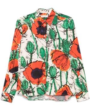 Wales Bonner Althea Shirt - Red