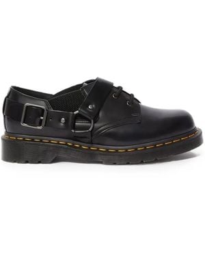 Dr. Martens Fulmar Buckle Derby Shoes - Black
