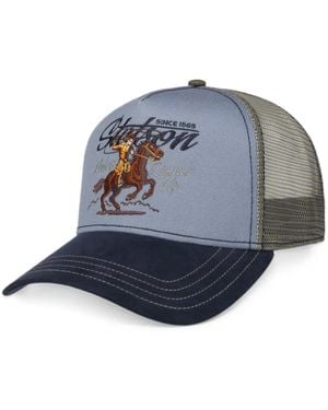 Stetson Cappello Trucker Rodeo Round Up - Blu