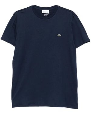 Lacoste Logo-Patch T-Shirt - Blue