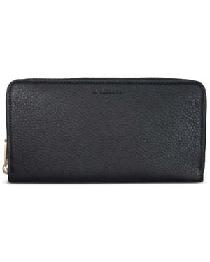 Il Bisonte Zipped Leather Wallet - Grey