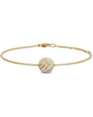 David Yurman Sculpted Cable Armband Mit Diamant - Weiß