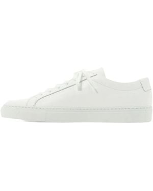 Common Projects Baskets Original Achilles En Cuir - Blanc