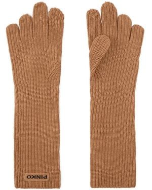 Pinko Grecia Handschuhe - Braun