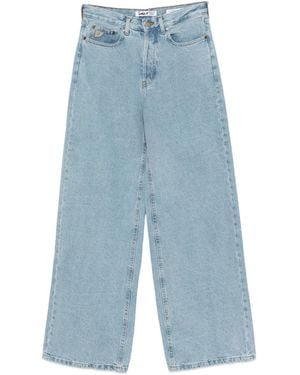 Lois Skater Wide-Leg Jeans - Blue