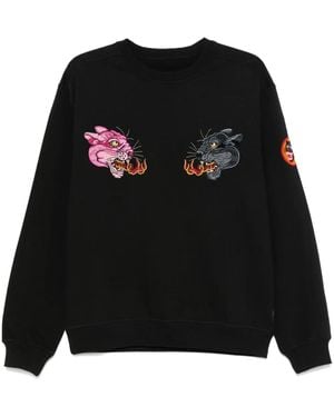 Maharishi 5311 Duality Panther スウェットシャツ - ブラック