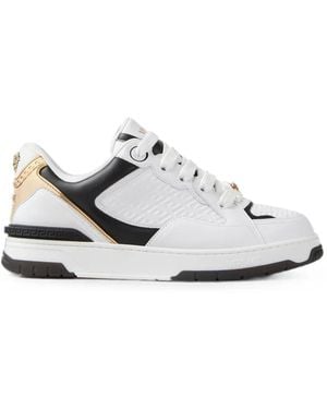 Versace Biggie Basket Trainers - White
