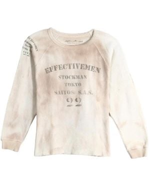 SAITOS Stockman Tokyo Long-Sleeve T-Shirt - Natural