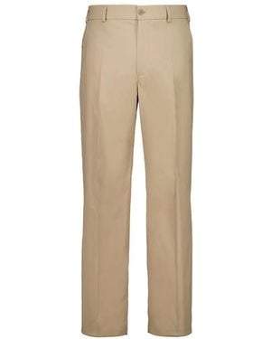 Moncler Logo-Patch Pants - Natural