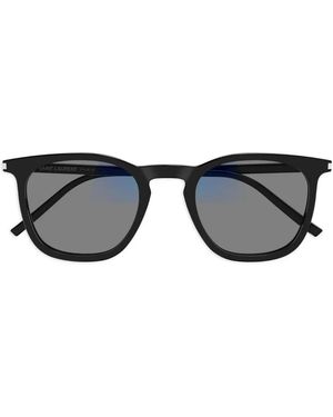 Saint Laurent Gafas de sol con montura cuadrada - Negro