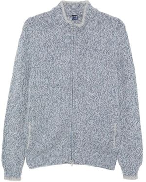 Fedeli Cárdigan Con Cremallera - Gris