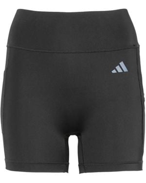adidas X Entire Studios Logo-Print Compression Shorts - Black