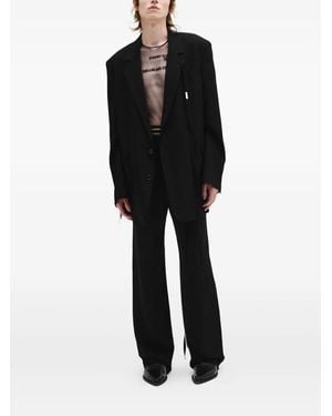 Ann Demeulemeester Leon パンツ - ブラック