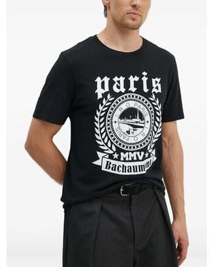 IRO T-Shirt Graphique Paris - Noir