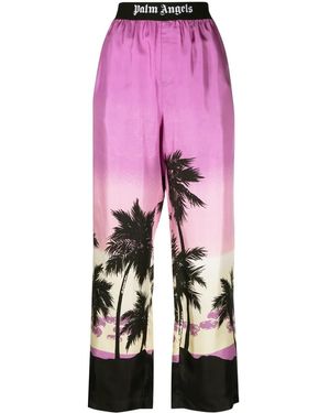 Palm Angels Sunset Pajama Bottoms - Pink