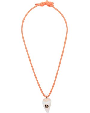 Dezso by Sara Beltran 18K Rose Conus Necklace - White