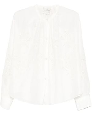 forte_forte Embroidered Shirt - White