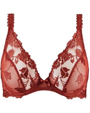 Aubade Softessence Triangle Bra - Red