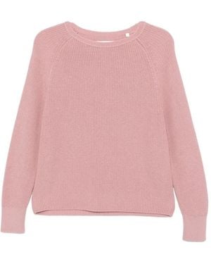 Marc O' Polo Raglan-Sleeve Knitted Knit - Pink