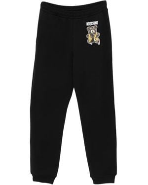 Moschino Teddy Bear Track Trousers - Black