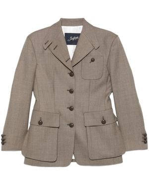The Seafarer Jacke mit Klappentaschen - Grau
