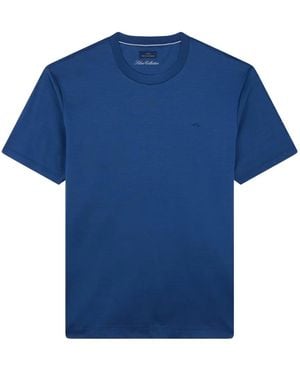Paul & Shark Shark Fin Embroidery Jersey T-Shirt - Blue