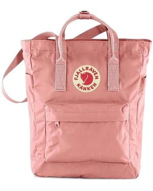 Fjallraven Bolso Shopper Con Detalle Del Logo - Rosa