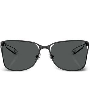 DIESEL Cut-Out Metal Sunglasses - Black