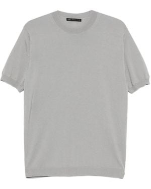 Low Brand Short-sleeve Crew-neck T-shirt - グレー