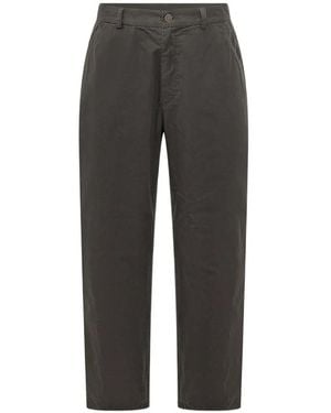 Cellar Door Fadi Straight-Leg Trousers - Grey