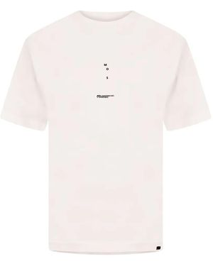 Massimo Osti Studio Lettering-Detail T-Shirt - White