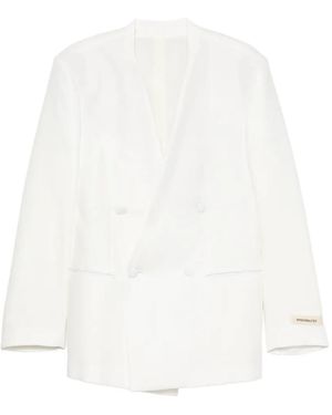 Nineminutes Lonely Blazer - White