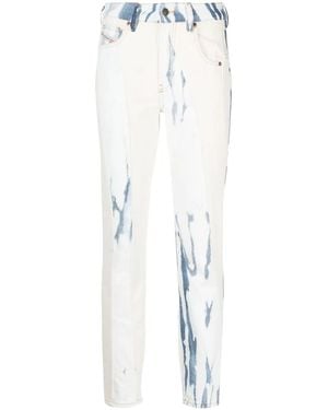 DIESEL D-Joy Slim-Fit Jeans - White