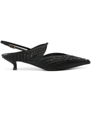 Giorgio Armani Pumps Con Decorazione 35Mm - Nero