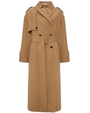 Occleus Charlotte Jas Met Ceintuur - Naturel