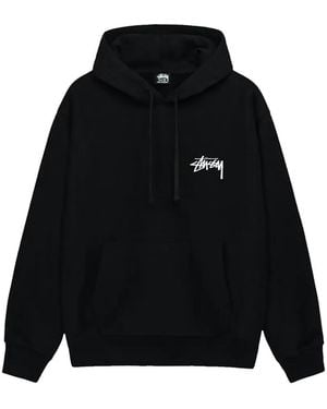Stussy Cherries Drawstring Hoodie - Black