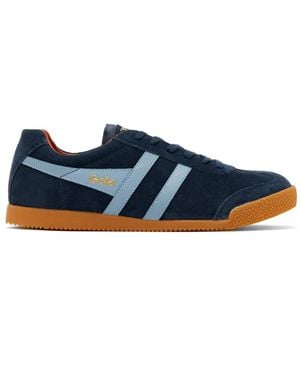 Gola Harrier Trainers - Blue