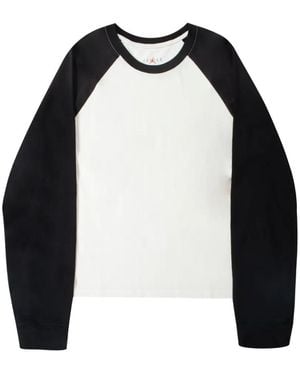 Nike Raglan-Sleeve T-Shirt - Black