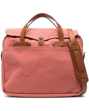 Filson Borsa Porta Pc Original Con Manico - Rosa
