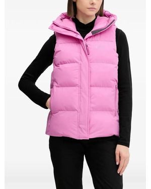 Helly Hansen Hooded Logo Gilet - Pink
