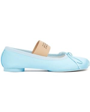 MM6 by Maison Martin Margiela Anatomic フラットシューズ - ブルー