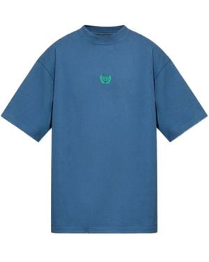 Balenciaga Laurel T-Shirt - Blau