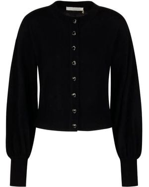 Zimmermann Hypnotic Jewel Buttoned-Up Cardigan - Black